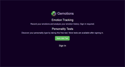 Desktop Screenshot of gemotions.com