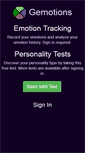 Mobile Screenshot of gemotions.com